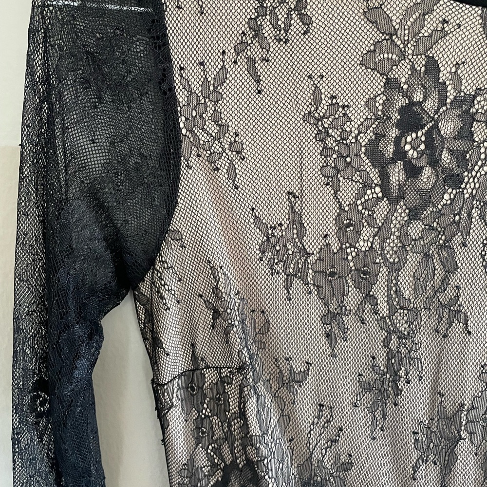 ALAMOUR BLITHE LA gown lace dress maxi NWT - Picture 6 of 13
